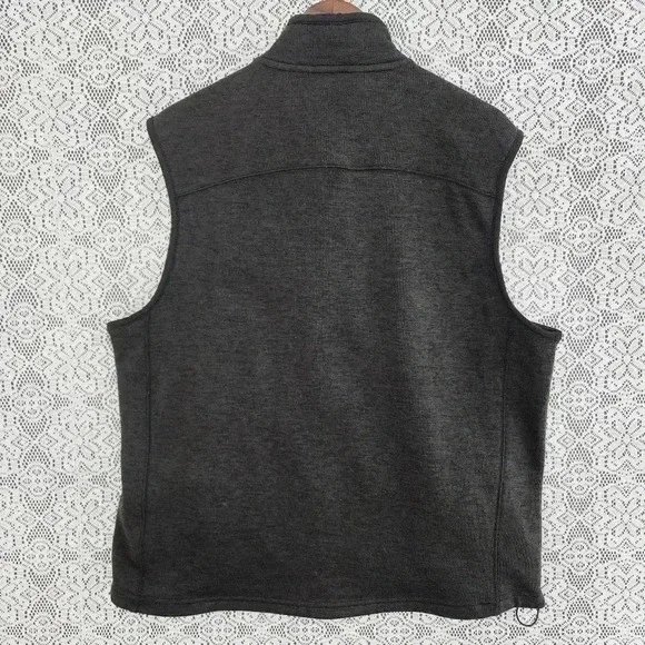 Ducks Unlimited mock neck full zip fleece vest jacket men's XL - Picture 2 of 8